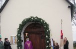 Pfarrer Bruckes öffnet die Pforte der Barmherzigkeit (Foto: Swoboda)