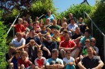 Die Teilnehmer am Vater-Kinder-Wochenende im Schönstatt-Zentrum Marienfried, Oberkirch
