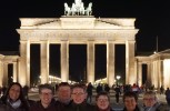 Nächtlicher Besuch am Brandenburger Tor