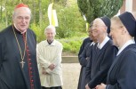 Die Marienschwestern von Borken begrüßen den ehemaligen Kölner Kardinal