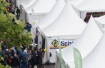 Schönstattzelt auf der Kirchenmeile des Katholikentages ein Ort der Begegnung