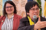 Schönstattzelt auf der Kirchenmeile des Katholikentages ein Ort der Begegnung