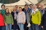 Schönstattzelt auf der Kirchenmeile des Katholikentages ein Ort der Begegnung