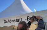 Schönstattzelt auf der Kirchenmeile des Katholikentages ein Ort der Begegnung