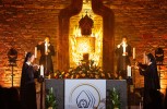 Die Lichtfeier in der Anbetungskirche wurde von den Marienschwestern mit Gesang und Gebet gestaltet