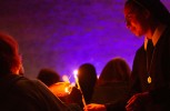Die Lichtfeier in der Anbetungskirche wurde von den Marienschwestern mit Gesang und Gebet gestaltet