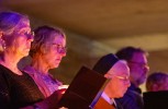 Die Lichtfeier in der Anbetungskirche wurde von den Marienschwestern mit Gesang und Gebet gestaltet