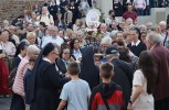 Das Fest der Begegnung schloss sich an die Festmesse und den Festakt in der Pilgerkirche an