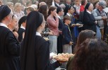 Das Fest der Begegnung schloss sich an die Festmesse und den Festakt in der Pilgerkirche an